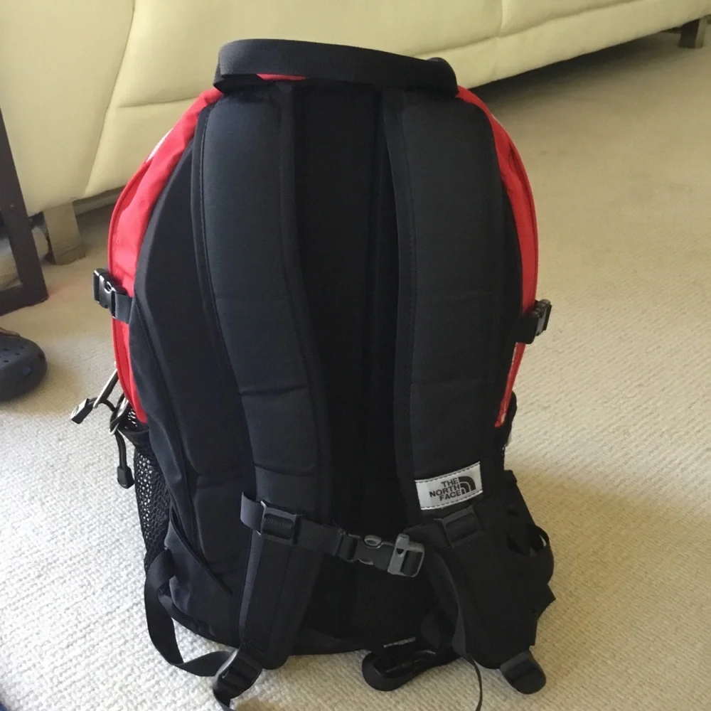 The North Face Red and Black Men's Daypack Backpack